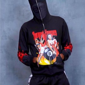 Youngest finessers black 8 ball hoodie